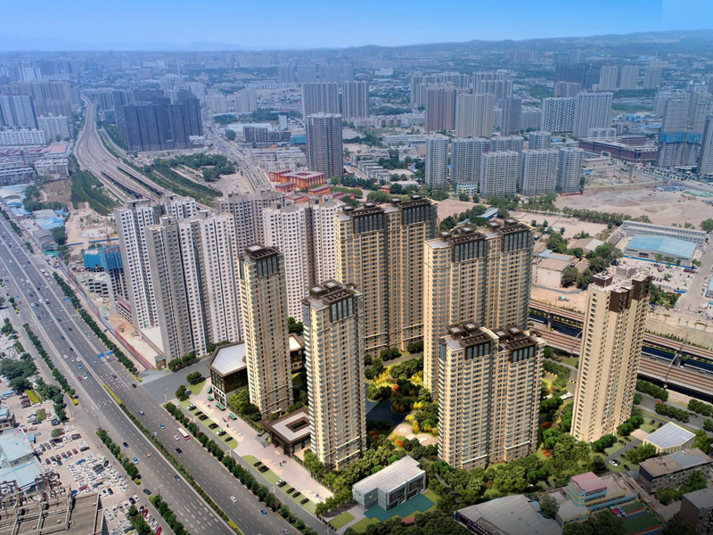 晋建迎曦园1#楼装配式钢结构住宅